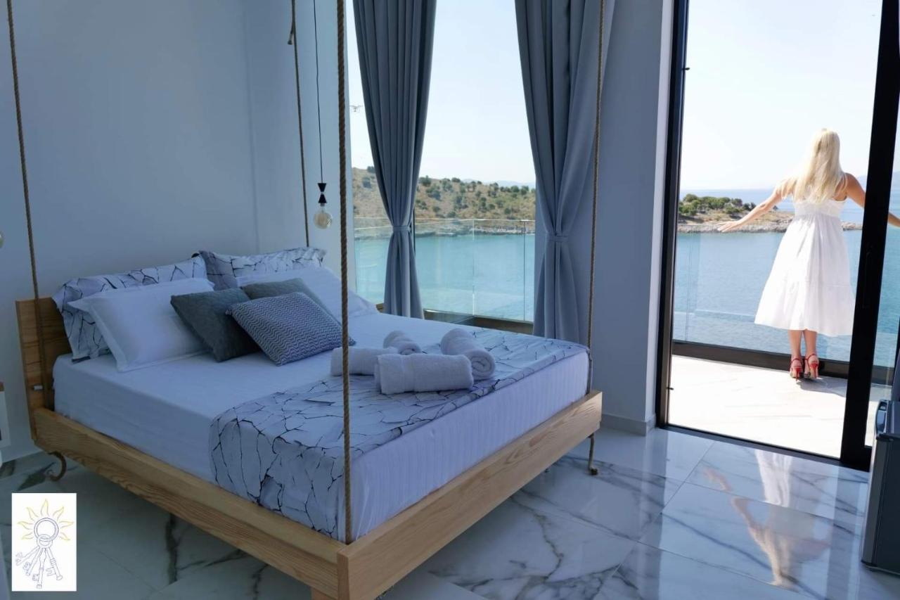 Nili Deluxe Hotel Sarande Exterior photo