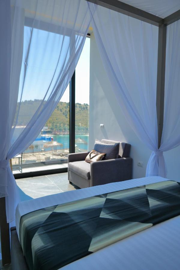 Nili Deluxe Hotel Sarande Exterior photo